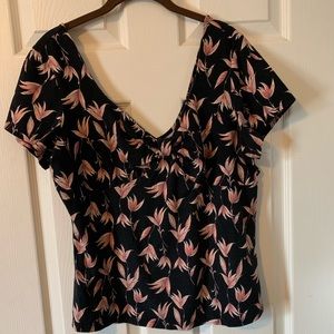 Forever21 plus rockabilly ballet top